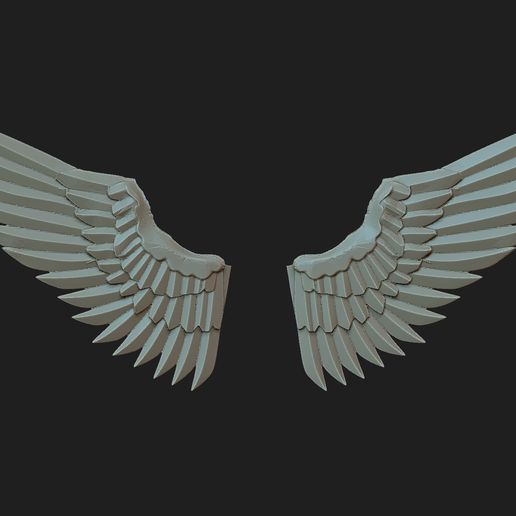 👨‍🎨 wings 3・ STL File for 3D printing・Cults