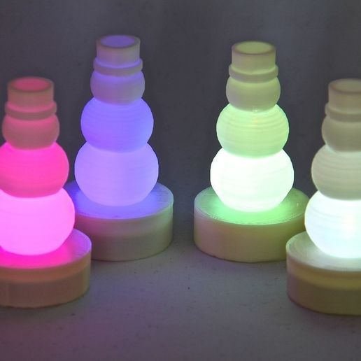 IMG_8456_display_large.JPG Parametric LED Tea Light Snowman Hat