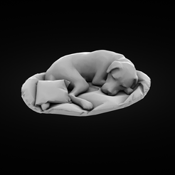 dog02-render1.png Archivo STL Perro・Modelo de impresión 3D para descargar