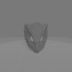 Ghotam-Knights-OwlMask.png STL file Ghotam Knights OwlMask・3D print design to download