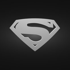 Без-названия-4-render.png STL file Superman icon・3D print model to download