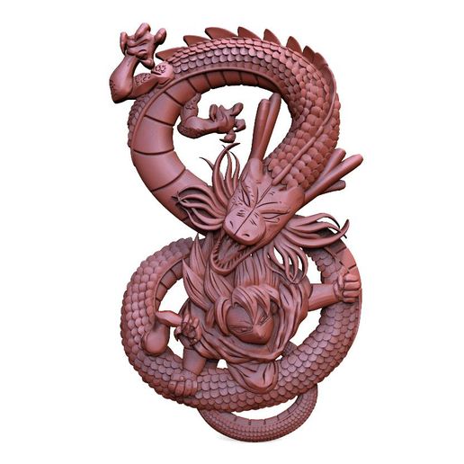 Goku Dragon Ball CNC 3D model