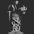 cortes1.png Crused 3d statue