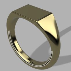Sin-título.jpg Download STL file set of signet rings • 3D printing design, profetamalo