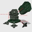 Screenshot_3.jpg Free STL file SAM Rocket Launcher Penholder・3D printing template to download