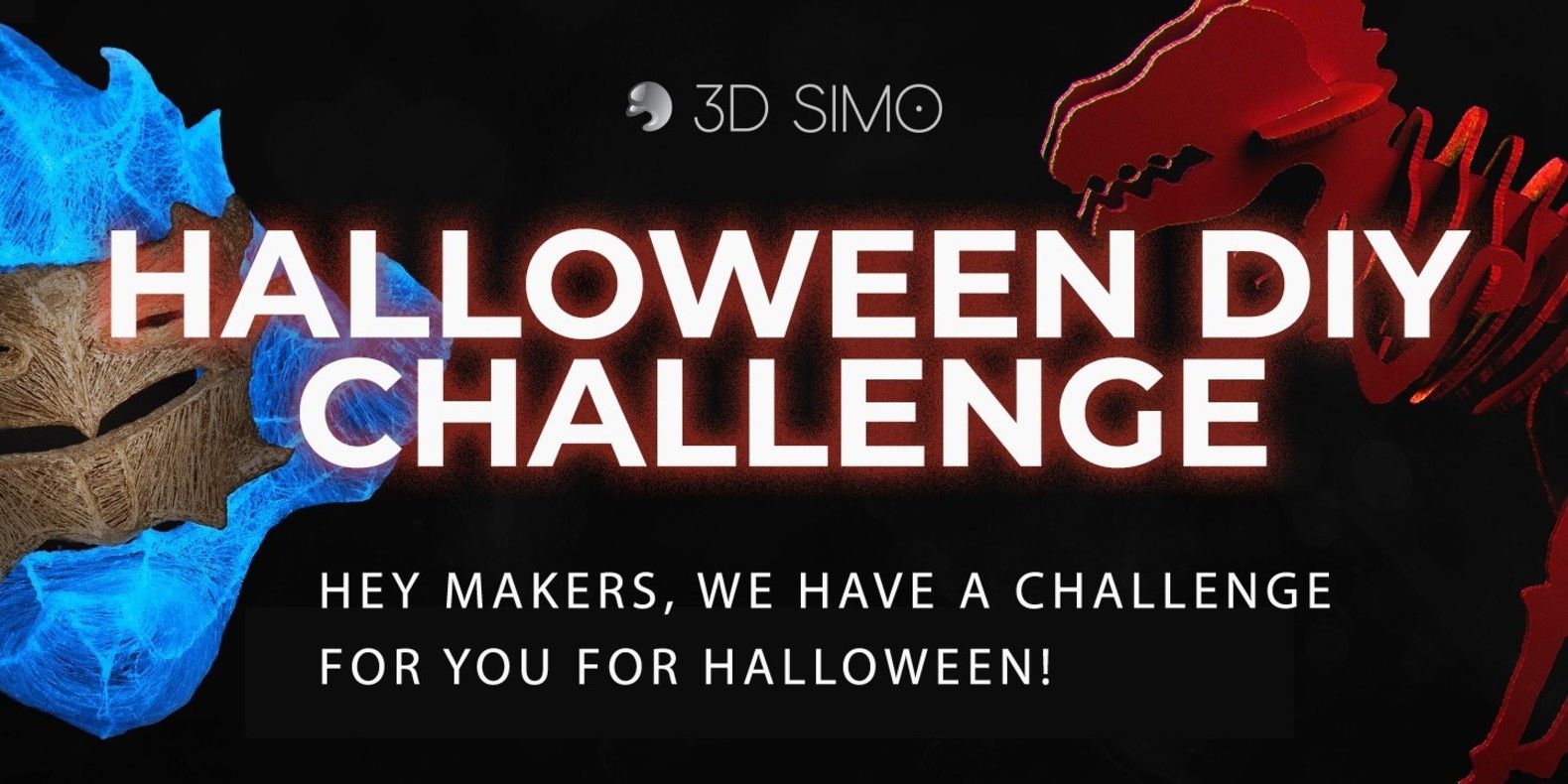 3D Simo Halloween 3D printing DIY contest