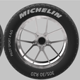 18.png PACK OF 05 20'' WHEELS AND 6 TIRES FOR SCALE AUTOS AND DIORAMAS!