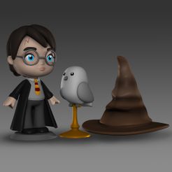 STL file Suporte Echo Dot 4a e 5a Geração Coruja Hedwig Harry Potter 🍎・3D  printable model to download・Cults