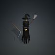 53428-poly.jpg DOWNLOAD HALLOWEEN WITCH 3D Model - Obj - FbX - 3d PRINTING - 3D PROJECT - GAME READY