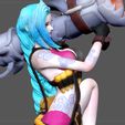 16.jpg JINX LEAGUE OF LEGENDS PRETTY sexy GIRL GAME ANIME CHARACTER LOL