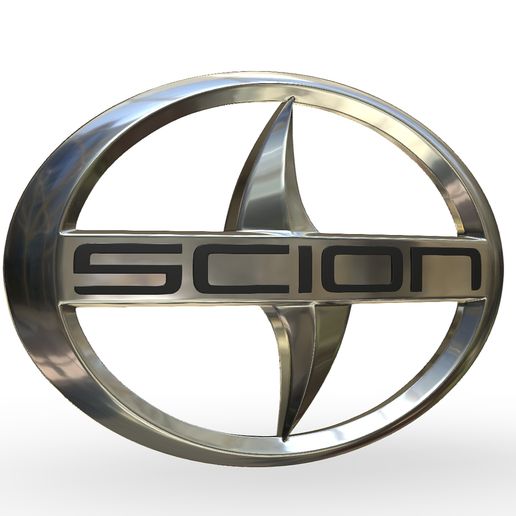 2.jpg logo de scion modelo de impresion 3d