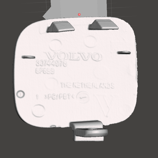 Volvo V50 2011 Front tow hook cap 30744978