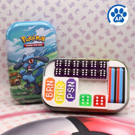 AstroMiniTin - Insert - Version 2 (Compatible with Pokemon TCG) 3D model