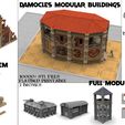 Damocles buildings.jpg Modular industrial buildings for wargaming steampunk grimdark terrain