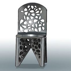 WASP for Voronoi Chair 5.JPG #3DSPIRIT Voronoi Chair