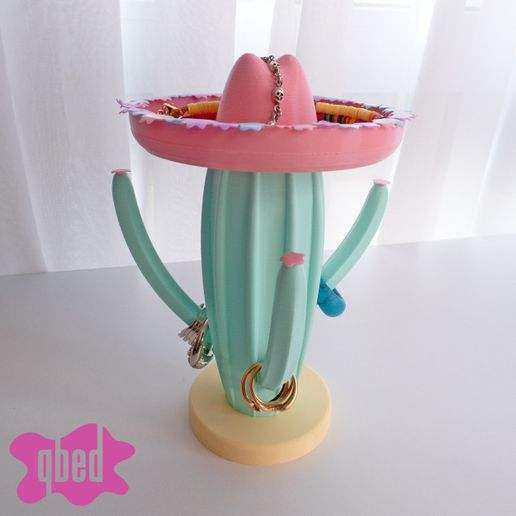 Plastic_Cactus_Ring_Holder_3D_Printable_by_qbed_11.jpg CUTEST CACTUS RING HOLDER