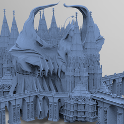 untitled.1034.png Archivo OBJ Catedral Angélica Palacio Barroco gótico・Diseño de impresora 3D para descargar, aramar