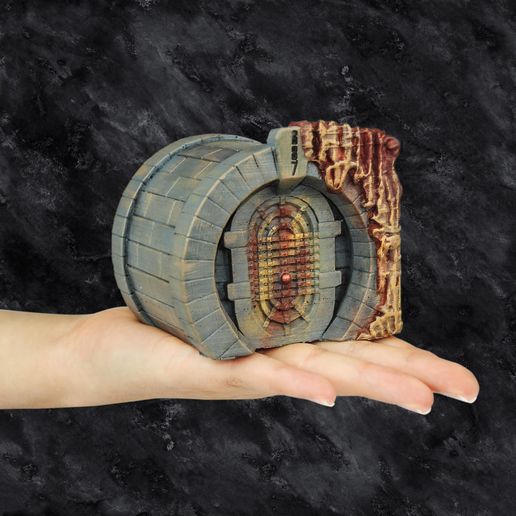 5.jpg OBJ-Datei Vault 687 - Harry Potter Gringotts Wizarding Bank・Design zum Herunterladen und 3D-Drucken, tolgaaxu