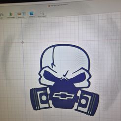 skull-1.jpg Fichier STL skull chevrolet・Plan pour impression 3D à télécharger