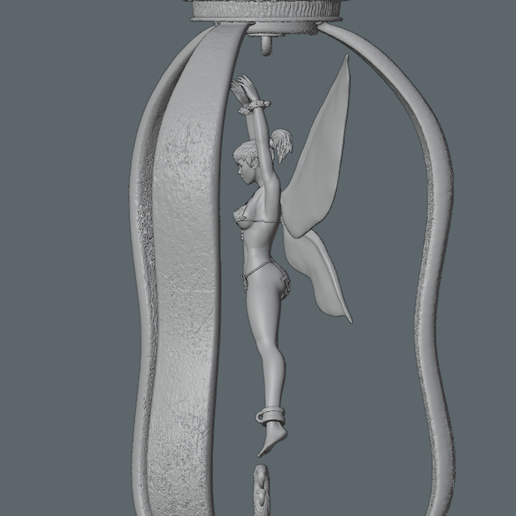 Trilli_18.png Tinkerbell Fanart - Archivo de impresión 3D de 75mm Modelo de impresión 3D