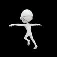 Swimmer-Cartoon-Character.4.jpg Swimmer Cartoon Character 3D Printable Model