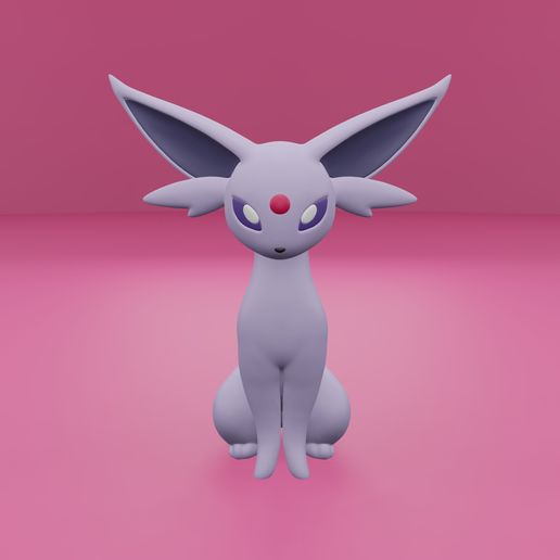 🐉 Pokemon No. 196 Espeon・ STL File for 3D printing・Cults