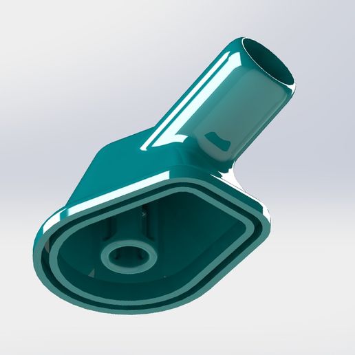 SUCTION HEAD FOR HANDS-FREE DRILL 3D model