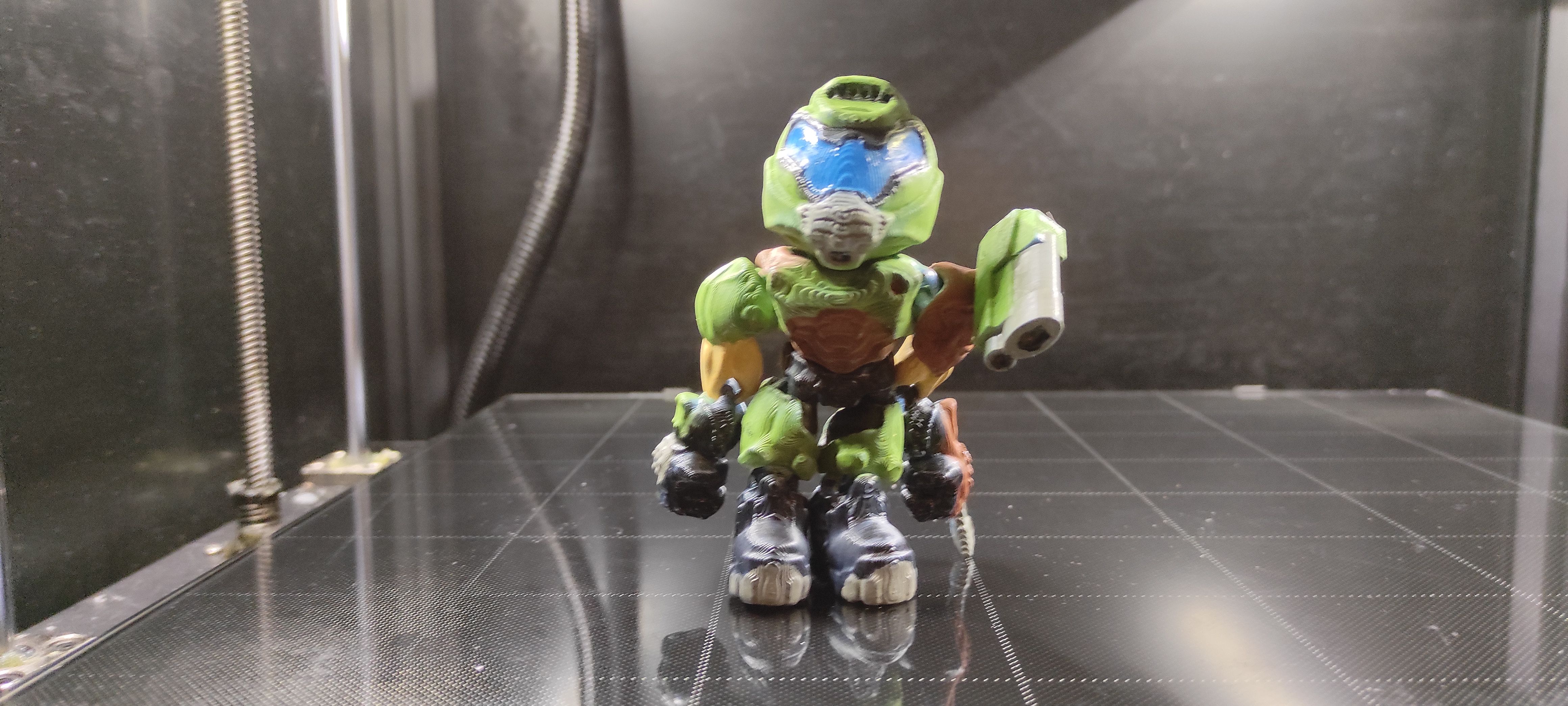 Descargar archivo STL FLEXI PRINT-IN-PLACE DOOMGUY • Plan para imprimir ...