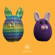 03.png Osmia Easter Egg-shapped Bunny Treasure Box multicolor print in place no supports