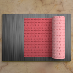 Escenario-Rodillo-Frontal.png STL file Texture Roller Hearts/EULITEC.COM/CC/COPYRIGHTED LICENSE・3D printing template to download