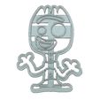 Forky Cookie Cutter 2.jpg TOY STORY COOKIE CUTTER, FORKY COOKIE CUTTER