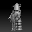 screenshot.3195.jpg Robby the Robot, Vintage Style, action figure, 3.75", scale,