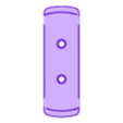 Cable Manager - Twist - Large Bottom.stl Cable Route - Twist Lock - (Cable management Tool)