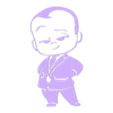 Jefe en pañales 3.stl Boss in diapers keychain
