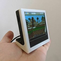 IMG_20200711_164011-2mb.jpg Enclosure for pimoroni HyperPixel 4.0 Square Touch and raspberry pi