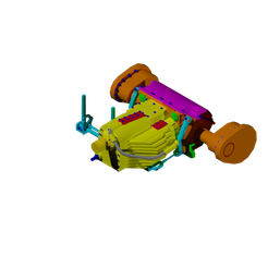 3D-001.png STL-Datei M3 Stuart Lichtwagen Getriebe・Vorlage für 3D-Druck zum herunterladen