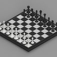 Render-01.jpg Minimalist Chess Board 061A | 360 x 360 x 30mm