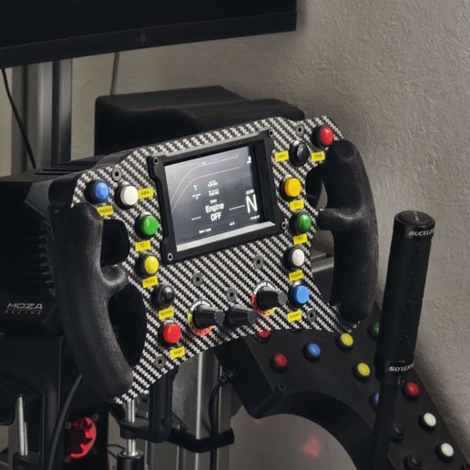 4.jpg F1 steering wheel for simracing - project - done