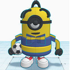 3.png Fichier STL minons junior mouth avec cavité cachée wee........d・Plan pour impression 3D à télécharger