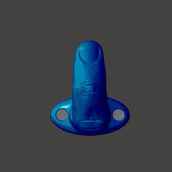 Imagem1.png STL file Finger towel holder・3D print model to download
