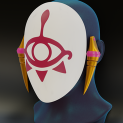 1.png STL file Footsoldier Mask・3D printable model to download
