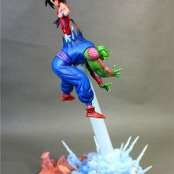 photo_2023-03-25_19-03-24.jpg STL-Datei Goku vs Piccolo de Dragon Ball・Modell zum Herunterladen und 3D-Drucken
