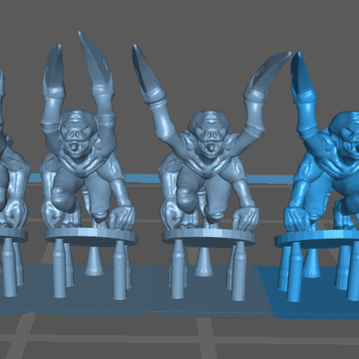 Epic Nucleic Acid Snatchers with longer claws 3D model