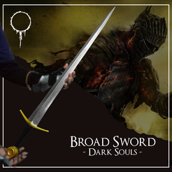 Sin-título-1.png STL file Broad Sword - Dark Souls・3D printer design to download