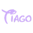 tiago.stl 50 Names with Disney letters