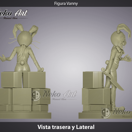 vista 2.png Figure Vanny FNAF Security Breach 3D print model