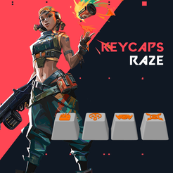 12.Raze-Cover.png Fichier STL Raze - Porte-clés Valorant・Design pour impression 3D à télécharger