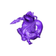 Hellbender_36mm_DEC_PREVIEW__.stl Hellbender Salamandre géante Pêcheur STL DND FIGURE