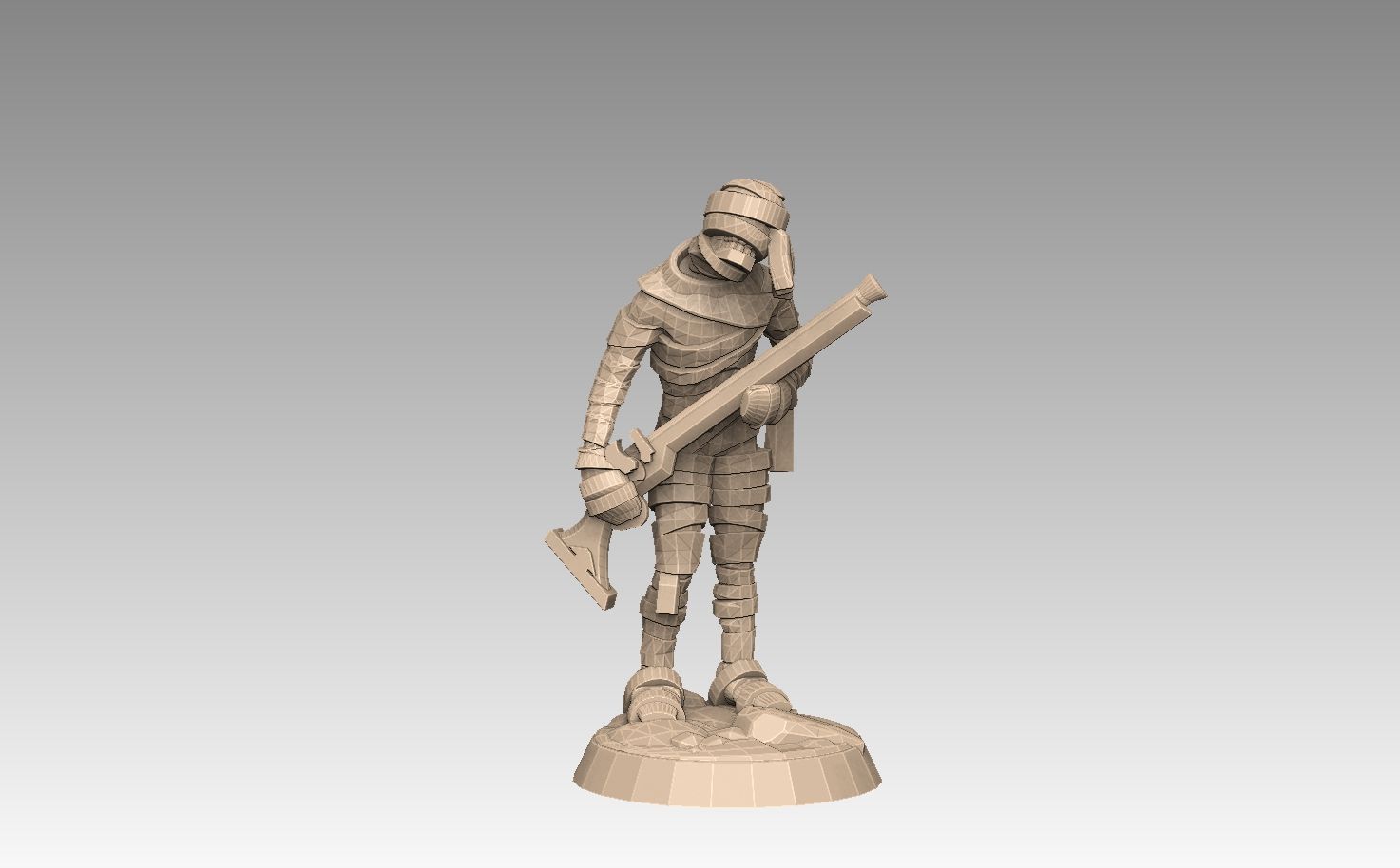mh2-prom4d.jpg 3D file Mummy Pack 1・3D printing idea to download, SharedogMiniatures