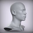 300.32.jpg 13 Male Head Sculpt 01 3D model Low-poly 3D model